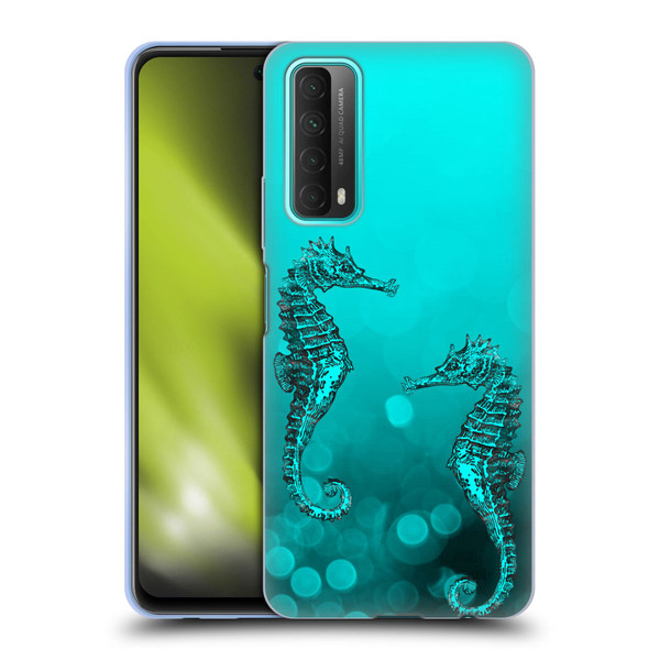 LebensArt Mix Art Seahorse Soft Gel Case for Huawei P Smart (2021)
