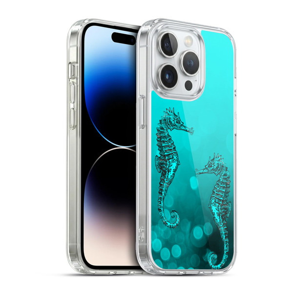 LebensArt Mix Art Seahorse Soft Gel Case for Apple iPhone 13 Pro & MagSafe