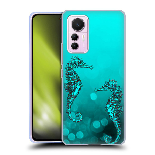LebensArt Mix Art Seahorse Soft Gel Case for Xiaomi 12 Lite