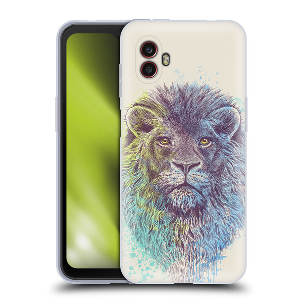 Rachel Caldwell Animals 3 Lion Soft Gel Case for Samsung Galaxy Xcover6 Pro/Pro2
