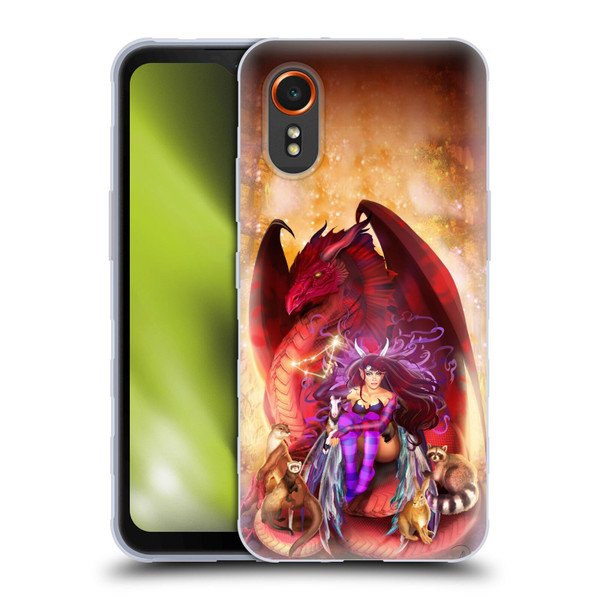 Ruth Thompson Dragons Capricorn Soft Gel Case for Samsung Galaxy Xcover7 5G