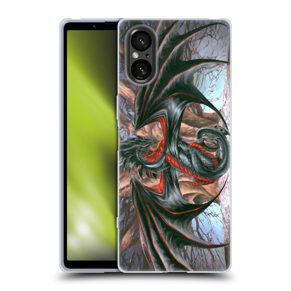 Ruth Thompson Dragons Malice Soft Gel Case for Sony Xperia 5 V 5G