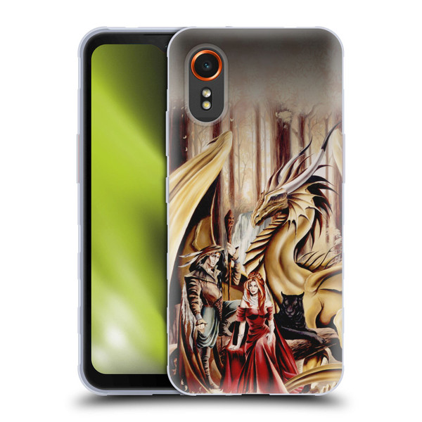 Ruth Thompson Dragons 2 Gathering Soft Gel Case for Samsung Galaxy Xcover7 5G