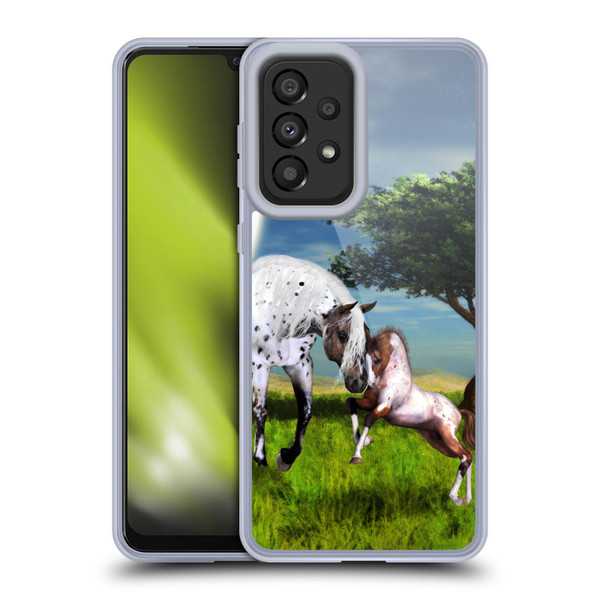 Simone Gatterwe Horses Love Forever Soft Gel Case for Samsung Galaxy A33 5G (2022)