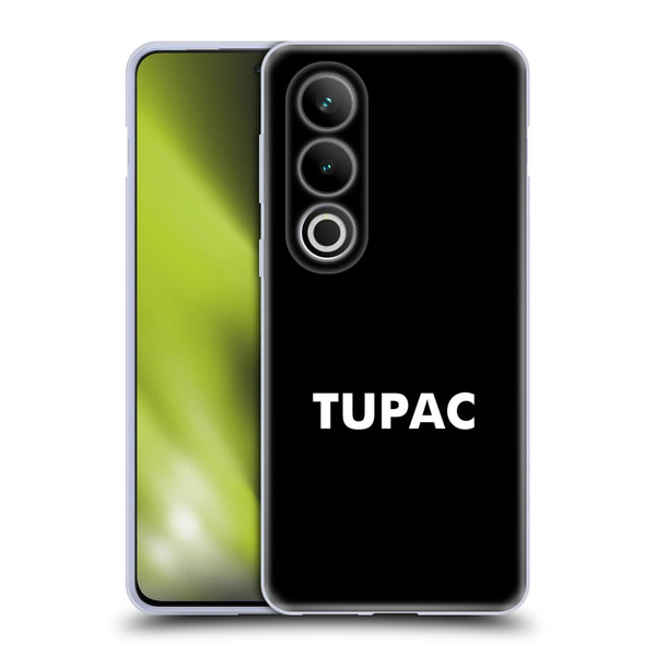 Tupac Shakur Logos Sans Serif Soft Gel Case for OPPO OnePlus Ace 3V 5G