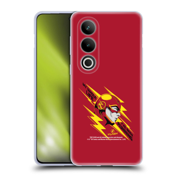 The Flash TV Series Graphics Barry Head Soft Gel Case for OPPO OnePlus Ace 3V 5G