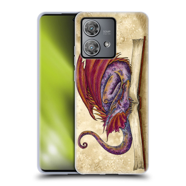 Amy Brown Folklore Bookworm 2 Soft Gel Case for Motorola Edge 40 Neo 5G