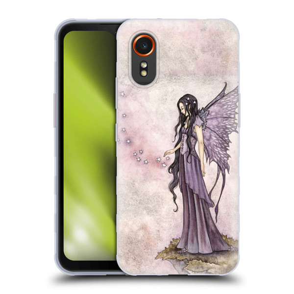 Amy Brown Magical Fairies I Will Return As Stars Fairy Soft Gel Case for Samsung Galaxy Xcover7 5G