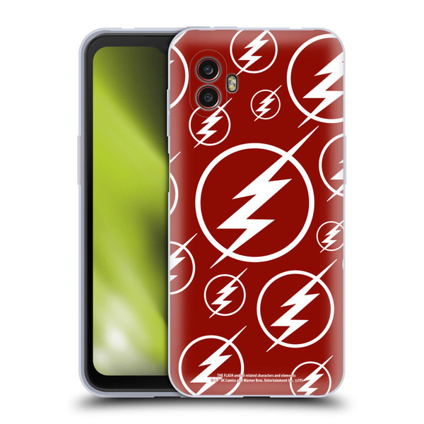 The Flash TV Series Logos Pattern Soft Gel Case for Samsung Galaxy Xcover6 Pro/Pro2