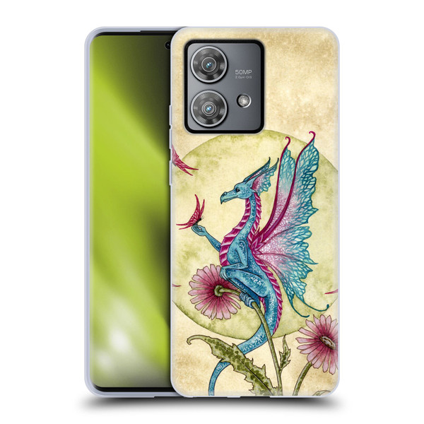 Amy Brown Mythical Butterfly Daydream Soft Gel Case for Motorola Edge 40 Neo 5G