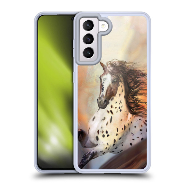 Simone Gatterwe Horses Wild 2 Soft Gel Case for Samsung Galaxy S21 5G