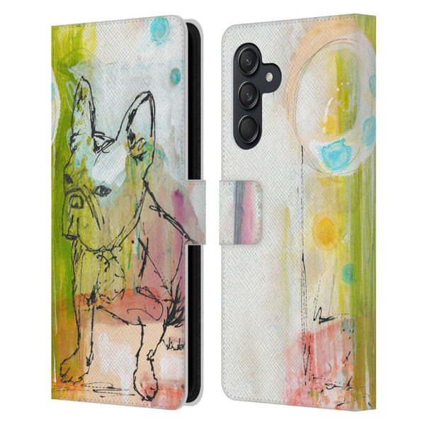 Wyanne Animals Attitude Leather Book Wallet Case Cover For Samsung Galaxy M55 5G