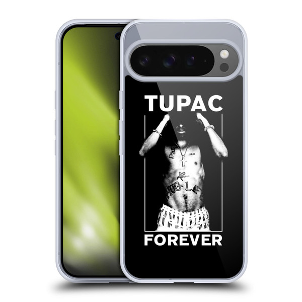 Tupac Shakur Key Art Forever Soft Gel Case for Google Pixel 9 Pro XL
