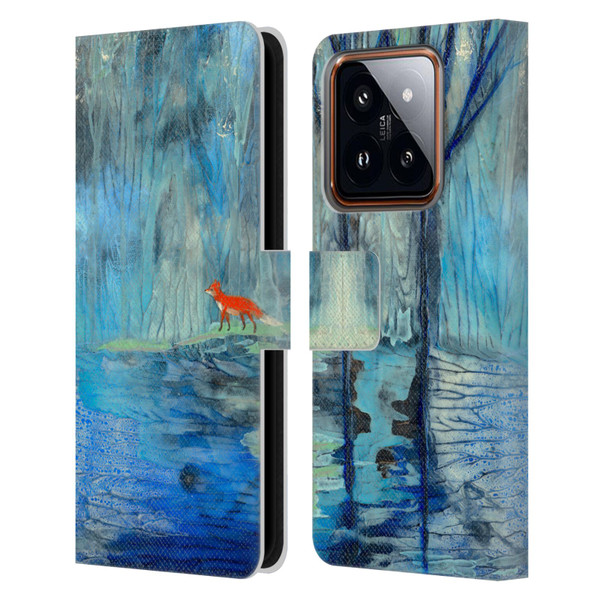 Wyanne Nature 2 Tranquil Travels Leather Book Wallet Case Cover For Xiaomi 14