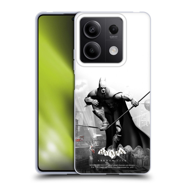 Batman Arkham City Key Art Comic Book Cover Soft Gel Case for Xiaomi Redmi Note 13 5G