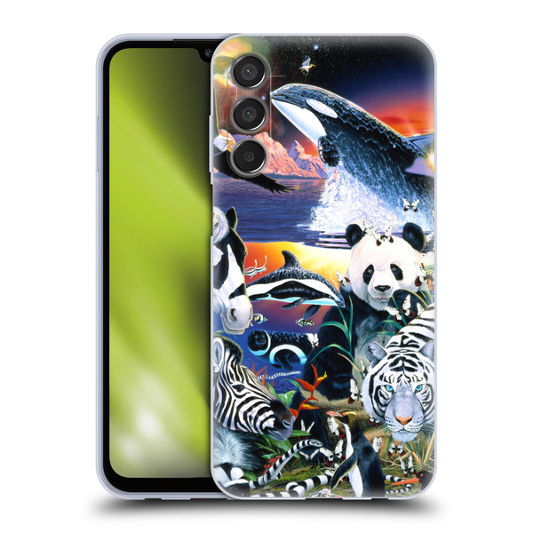Graeme Stevenson Assorted Designs Animals Soft Gel Case for Samsung Galaxy M15/F15 5G
