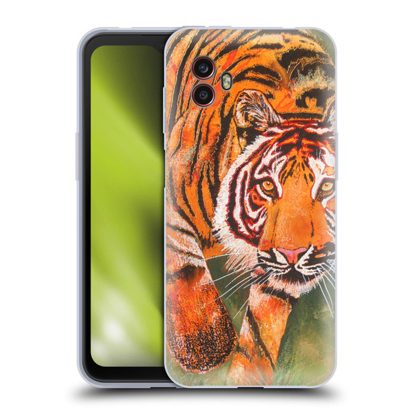 Graeme Stevenson Assorted Designs Tiger 1 Soft Gel Case for Samsung Galaxy Xcover6 Pro/Pro2