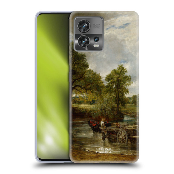 The National Gallery Nature The Hay Wain Soft Gel Case for Motorola Moto Edge 30 Fusion
