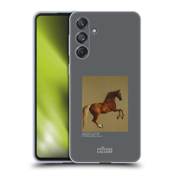 The National Gallery Nature Whistlejacket Soft Gel Case for Samsung Galaxy M55 5G