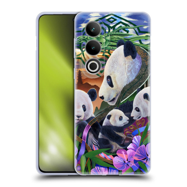 Graeme Stevenson Wildlife Pandas Soft Gel Case for OPPO OnePlus Ace 3V 5G