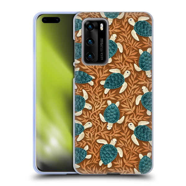 Micklyn Le Feuvre Flora And Fauna Tiny Turtle Treasures Soft Gel Case for Huawei P40 5G