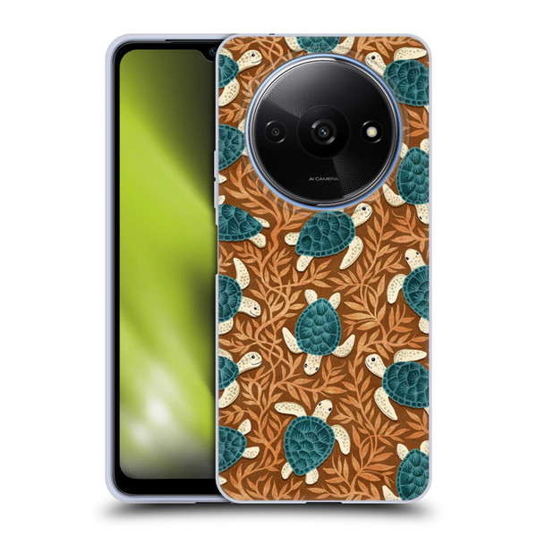 Micklyn Le Feuvre Flora And Fauna Tiny Turtle Treasures Soft Gel Case for Xiaomi Redmi A3