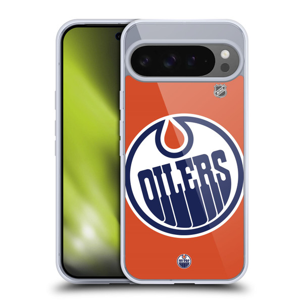 NHL Edmonton Oilers Oversized Soft Gel Case for Google Pixel 9 Pro XL