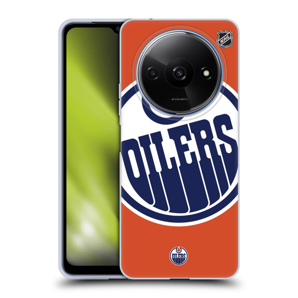 NHL Edmonton Oilers Oversized Soft Gel Case for Xiaomi Redmi A3