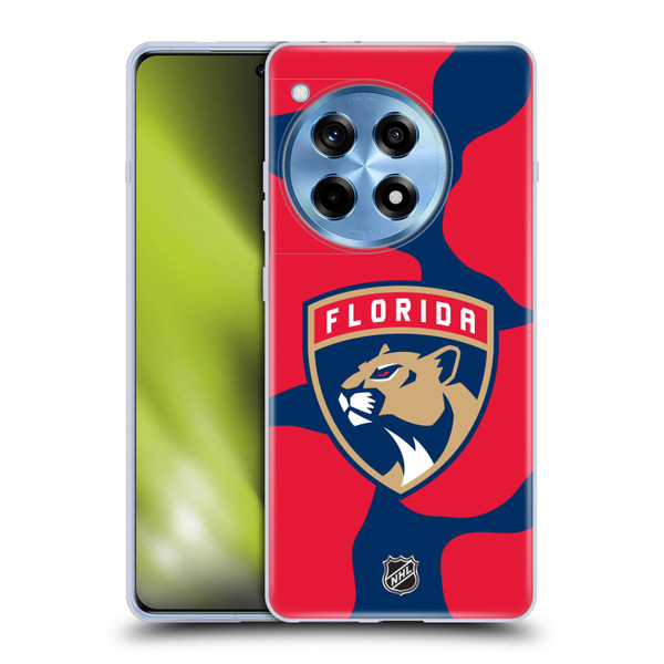 NHL Florida Panthers Cow Pattern Soft Gel Case for OPPO OnePlus Ace 3 5G