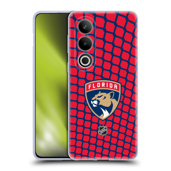 NHL Florida Panthers Net Pattern Soft Gel Case for OPPO OnePlus Ace 3V 5G