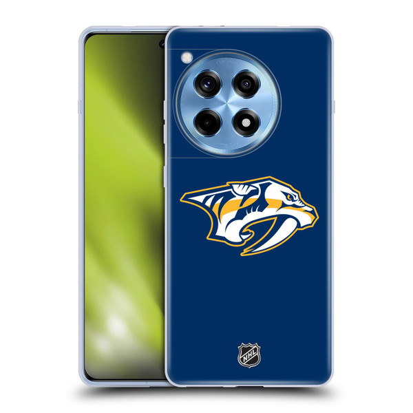 NHL Nashville Predators Plain Soft Gel Case for OPPO OnePlus Ace 3 5G