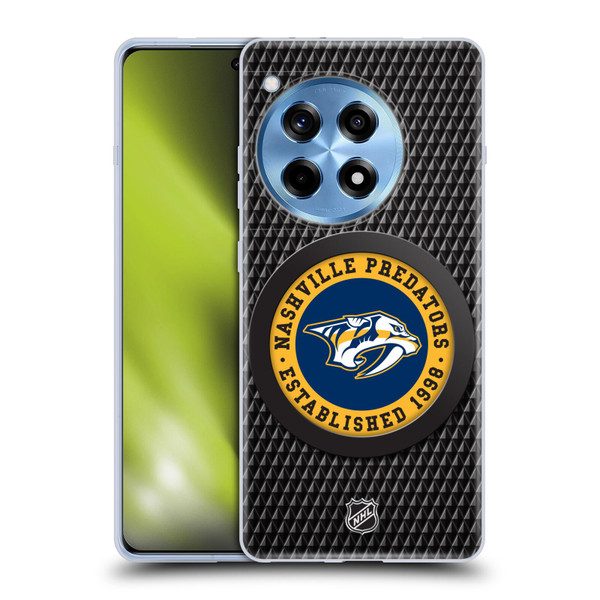 NHL Nashville Predators Puck Texture Soft Gel Case for OPPO OnePlus Ace 3 5G