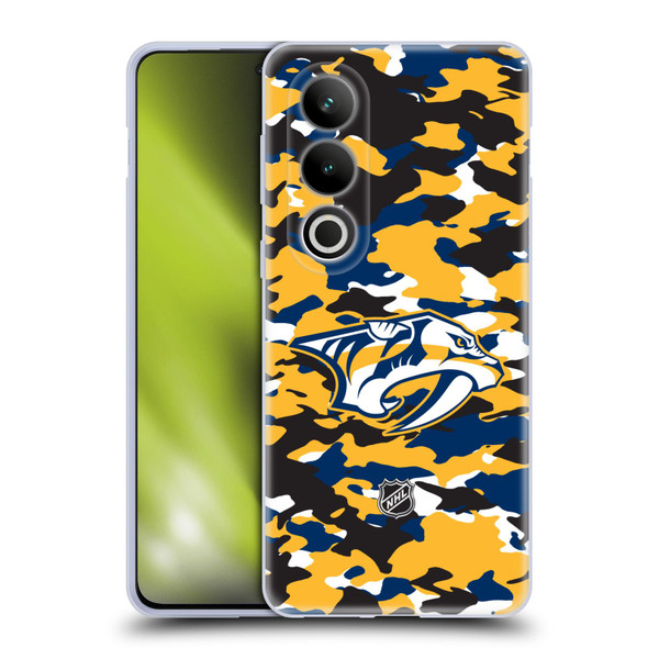 NHL Nashville Predators Camouflage Soft Gel Case for OPPO OnePlus Ace 3V 5G