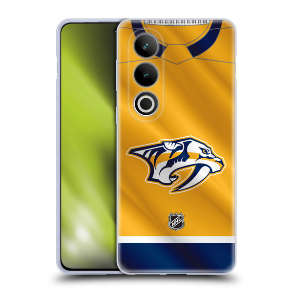 NHL Nashville Predators Jersey Soft Gel Case for OPPO OnePlus Ace 3V 5G