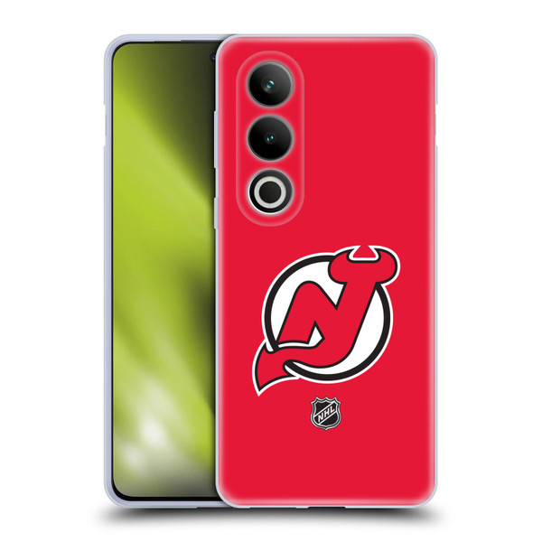 NHL New Jersey Devils Plain Soft Gel Case for OPPO OnePlus Ace 3V 5G