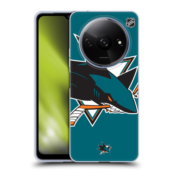 NHL San Jose Sharks Oversized Soft Gel Case for Xiaomi Redmi A3