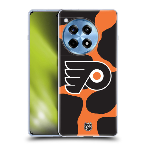 NHL Philadelphia Flyers Cow Pattern Soft Gel Case for OPPO OnePlus Ace 3 5G
