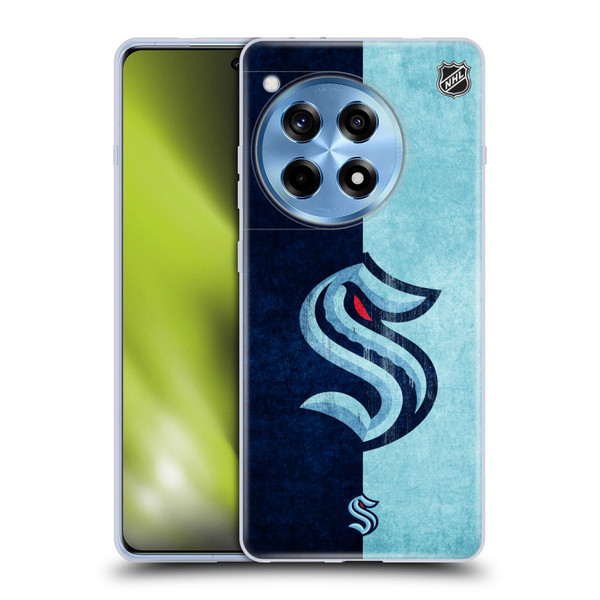 NHL Seattle Kraken Half Distressed Soft Gel Case for OPPO OnePlus Ace 3 5G
