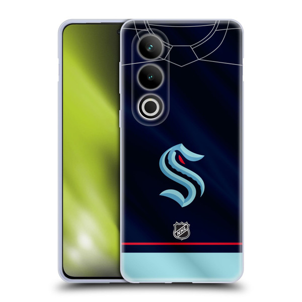 NHL Seattle Kraken Jersey Soft Gel Case for OPPO OnePlus Ace 3V 5G
