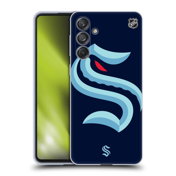 NHL Seattle Kraken Oversized Soft Gel Case for Samsung Galaxy M55 5G