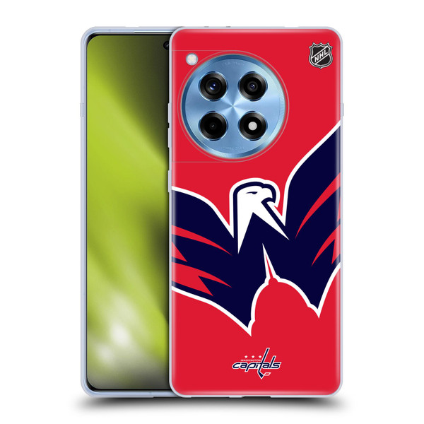 NHL Washington Capitals Oversized Soft Gel Case for OPPO OnePlus Ace 3 5G