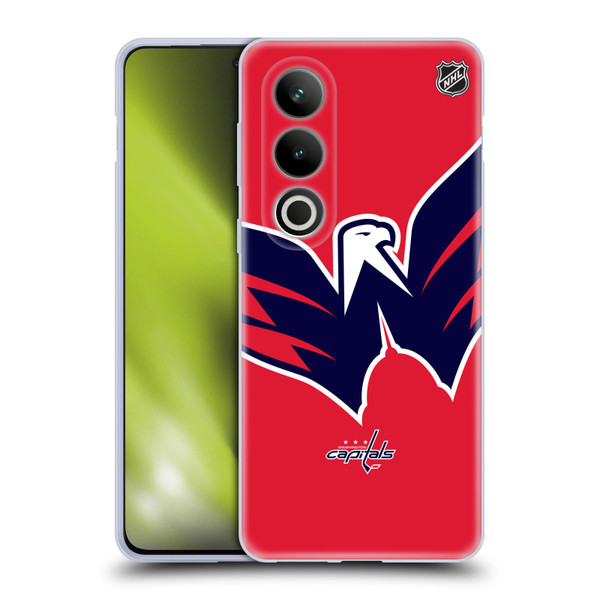 NHL Washington Capitals Oversized Soft Gel Case for OPPO OnePlus Ace 3V 5G