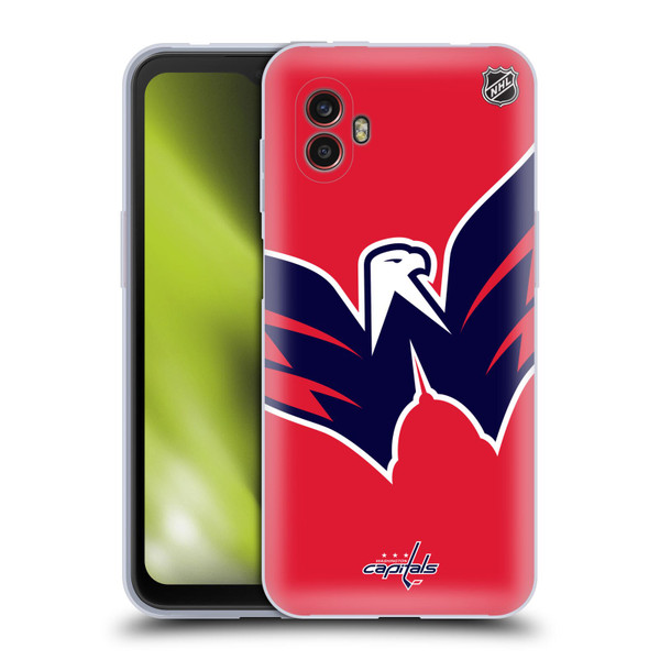 NHL Washington Capitals Oversized Soft Gel Case for Samsung Galaxy Xcover6 Pro/Pro2