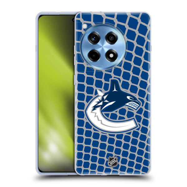 NHL Vancouver Canucks Net Pattern Soft Gel Case for OPPO OnePlus Ace 3 5G