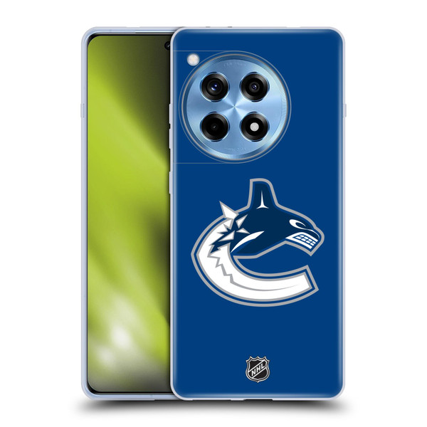 NHL Vancouver Canucks Plain Soft Gel Case for OPPO OnePlus Ace 3 5G