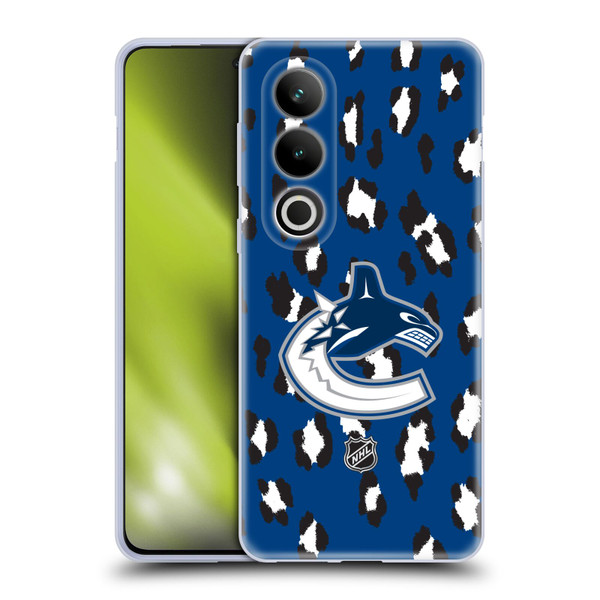 NHL Vancouver Canucks Leopard Patten Soft Gel Case for OPPO OnePlus Ace 3V 5G