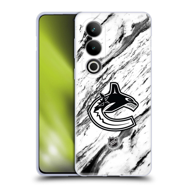 NHL Vancouver Canucks Marble Soft Gel Case for OPPO OnePlus Ace 3V 5G