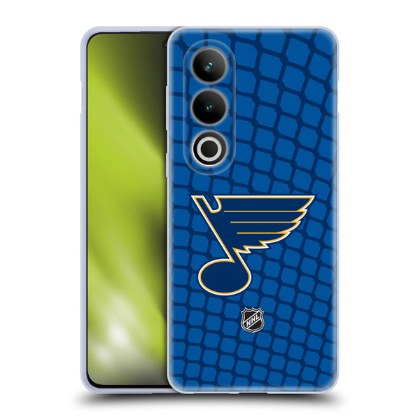 NHL St Louis Blues Net Pattern Soft Gel Case for OPPO OnePlus Ace 3V 5G