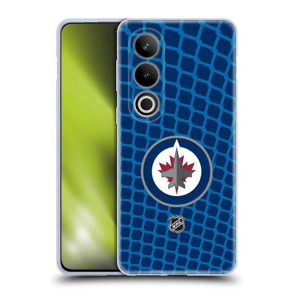 NHL Winnipeg Jets Net Pattern Soft Gel Case for OPPO OnePlus Ace 3V 5G