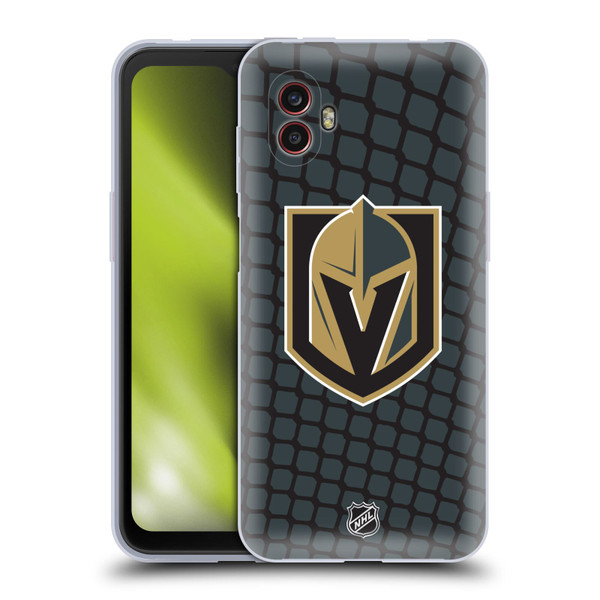 NHL Vegas Golden Knights Net Pattern Soft Gel Case for Samsung Galaxy Xcover6 Pro/Pro2